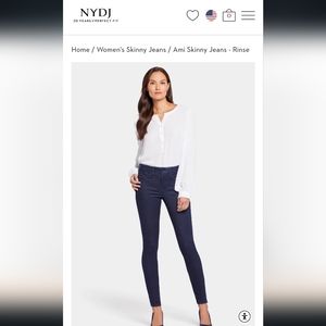 Jeans NYDJ Dark Wash Size 12